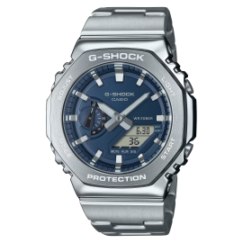 Reloj G-Shock G-STEEL Esfera Azul Bisel octogonal