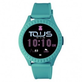 Reloj Tous Smarteen Connect con correa de silicona verde 200350993