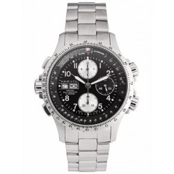 Reloj Hamilton X-Wind Hombre Automático Chrono  Acero