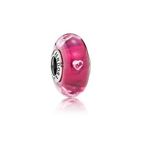 Pandora Charm Murano Cereza Corazones 791664PCZ