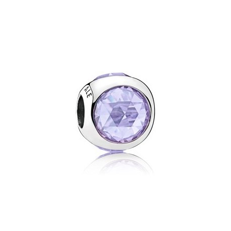 Pandora Charm Gota Radiante Lavanda 792095LCZ