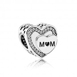 Charm Pandora Corazón Mum 792070CZ