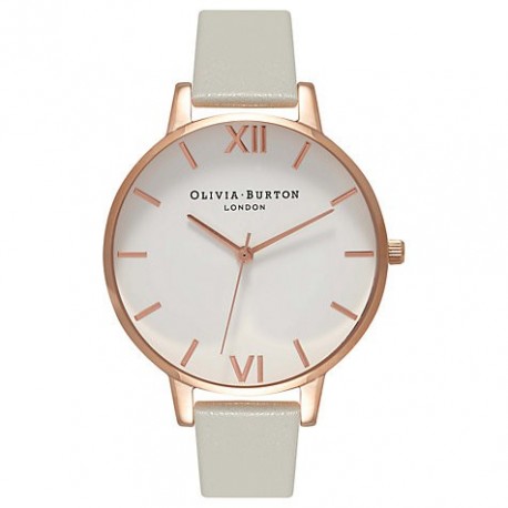 Reloj Olivia Burton señora Big White Rosé