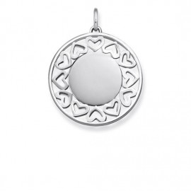 COLGANTE THOMAS SABO "CORAZONES" SILVER