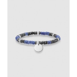 PULSERA THOMAS SABO LOVE BRIDGE MULTIPIEDRA JASPE AZULES