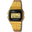 Reloj Casio digital classic dorado esfera negra