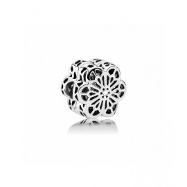 Pandora Clip plata Encaje Margarita 791836