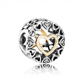 Pandora Charm Plata Círculo del Amor 792009CZ