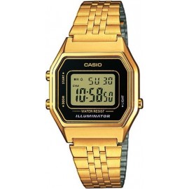 Reloj Casio retro digital dorado