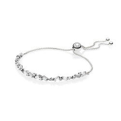 Pulsera Pandora Plata Circonitas ajustable