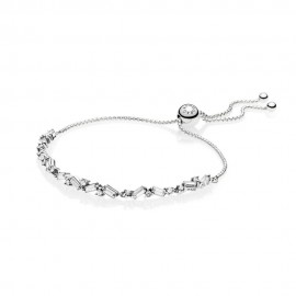 Pulsera Pandora Plata Belleza Glaciar ajustable