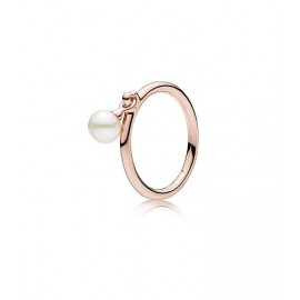 Anillo Pandora Rosé Perla Contemporánea 187525P