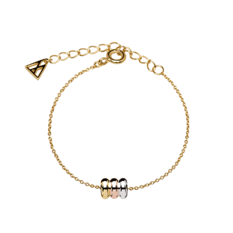 PULSERA PDPAOLA TRILOGY GOLD