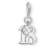 THOMAS SABO COLGANTE CHARM "NÚMERO DE LA SUERTE 18"