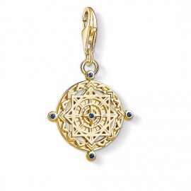 THOMAS SABO COLGANTE CHARM "BRÚJULA VINTAGE" DORADO