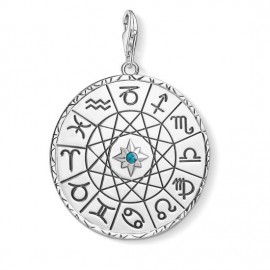 THOMAS SABO COLGANTE CHARM "MEDALLA SIGNO DEL ZODIACO PLATA"