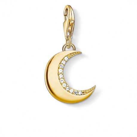 THOMAS SABO COLGANTE CHARM “LUNA GUARDIANA” DORADA