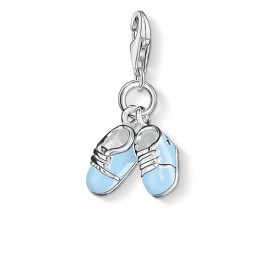 THOMAS SABO COLGANTE CHARM "ZAPATO BEBÉ AZUL"