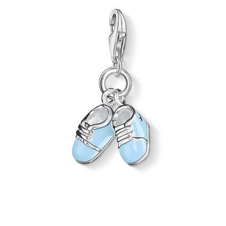 THOMAS SABO COLGANTE CHARM "ZAPATO BEBÉ AZUL"