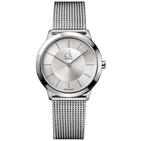 RELOJ CALVIN KLEIN MINIMAL SIL DIAL ACERO