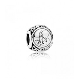 Charm Signo Acuario con estrellas