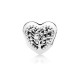 Pandora Charm en plata de ley Corazones Florecientes