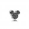 Pandora petite en plata de ley Icono Mickey Brillante