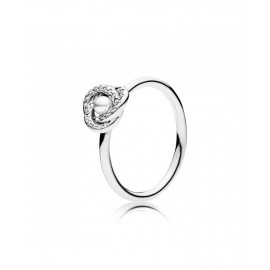 Pandora Anillo plata Luminous circonita y perla