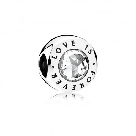 Charm Pandora Plata Love is Forever 791813CZ