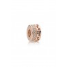 Charm en PANDORA Separador corazones Rose 787415CZ