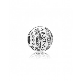 Charm Pandora Clip Firma Corazones 797433CZ