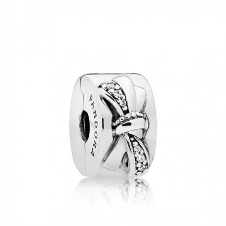 Charm Pandora Clip Lazo Brillante 797304CZ