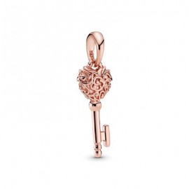 Charm Pandora Colgante Llave Majestuosa Rose 387725 