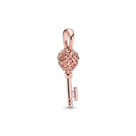 Charm Pandora Colgante Llave Majestuosa Rose 387725 