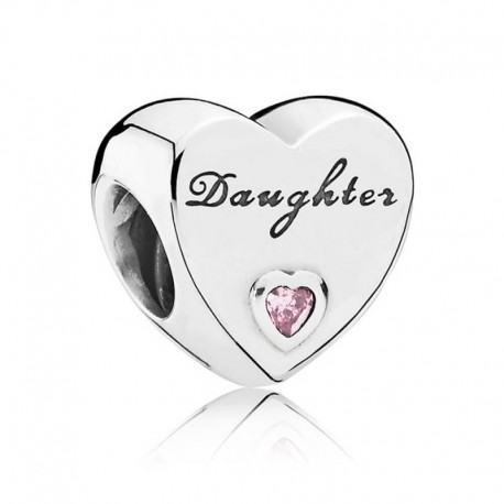 Pandora Charm Corazon de Hija 791726PCZ