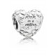 Pandora Charm en plata Madre entre un millón 797781CZR