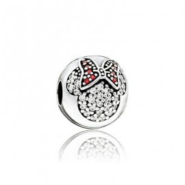 Pandora Charm Disney Clip Minnie Pave 791450CZ