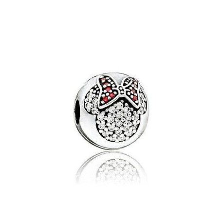 Pandora Charm Disney Clip Minnie Pave 791450CZ