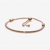 Pulsera Moments Pandora Rigida Rose Deslizante para charms 587953CZ