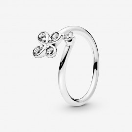 Pandora Anillo plata Flor  197988CZ