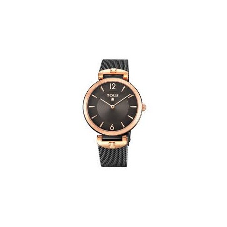 Reloj Tous S-Mesh IP Rosa y IP Negro 700350300