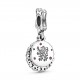 Pandora Charm en plata  Harry Potter GRYFFINDOR 798627C01