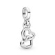 Pandora Charm en plata PANDORA ME Mi Amor 798380