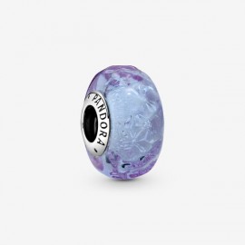 Pandora Charm en plata Cristal de Murano Lavanda 798875C00