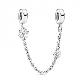 Pandora Charm plata Cadena de Seguridad Margaritas 798764C01-05