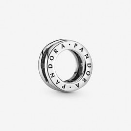 Pandora Charm en plata Reflexions Logo Pandora 797598 