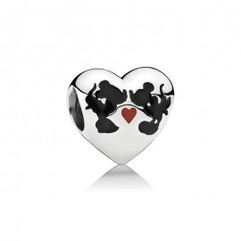 Pandora Disney Charm Mickey & Minnie 791443ENMX