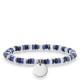 THOMAS SABO Pulsera LOVE BRIDGE BOHO AZUL LBA0023M