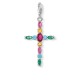 THOMAS SABO COLGANTE CHARM Cruz Multicolor Y0044-965-7