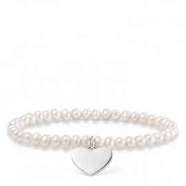 THOMAS SABO Pulsera Corazón LOVE BRIGE LBA0046-082-14